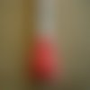 Echevette de coton à canevas retors dmc , numéro 4 , coloris 2106 corail 
