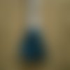 Echevette de coton à canevas retors dmc , numéro 4 , coloris 2131 bleu pétrole 