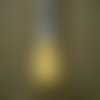 Echevette de coton à canevas retors dmc , numéro 4 , coloris 2743  jaune 