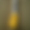 Echevette de coton à canevas retors dmc , numéro 4 , coloris 2155 jaune 