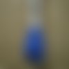 Echevette de coton à canevas retors dmc , numéro 4 , coloris 2797 bleu 