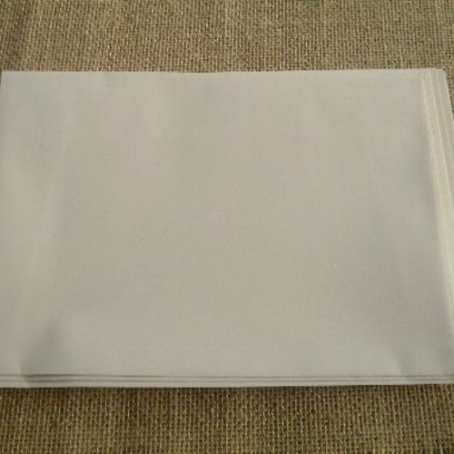 Lot de 10 enveloppes rectangulaires , coloris rose poudré , taille 22,2 x 15,6 cm