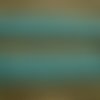 Deux mètres de dentelle en coton , coloris turquoise , largeur 1,2 cm