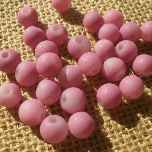 SCRAPBOOKING PERLES LOT 5 perles rouges diamètre 0,9 cm CRÉATIONS BIJOUX