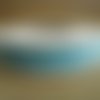 2,5 mètres de ruban gros grain  , coloris turquoise à message "it's a boy"  , largeur 10 mm 