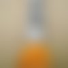 Echevette  de coton à broder  retors dmc , numero 4  , coloris 2741 orange 