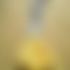 Echevette  de coton à broder  retors dmc , numero 4  , coloris 2727  jaune 