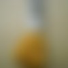 Echevette  de coton à broder  retors dmc , numero 4  , coloris 2725  jaune moutarde 