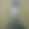 Echevette  de coton à broder  retors dmc , numero 4  , coloris 2522 vert  gris