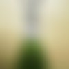 Echevette  de coton à broder  retors dmc , numero 4  , coloris 2469 vert 