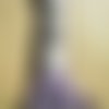 Echevette  de coton à broder  retors dmc , numero 4  , coloris 2114 parme