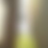 Echevette  de coton à broder  retors dmc , numero 4  , coloris 2142 anis