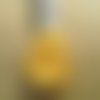 Echevette  de coton à broder  retors dmc , numero 4  , coloris 2726 jaune 