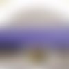 Biais x 2 mètres en polycoton , coloris violet , largeur 2 cm