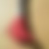 Echevette  de coton à broder  retors dmc , numero 4  , coloris 2326 rouge 