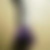 Echevette  de coton à broder  retors dmc , numero 4  , coloris 2227 violet 
