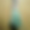 Echevette  de coton à broder  retors dmc , numero 4  , coloris 2952 vert clair 