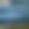 Ruban de velours  largeur  35 mm , coloris  bleu  clair 