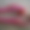 Ruban de satin x 2 mètres , largeur  7 mm , coloris rose moyen