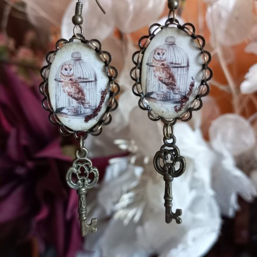 Boucles d oreilles poudlard