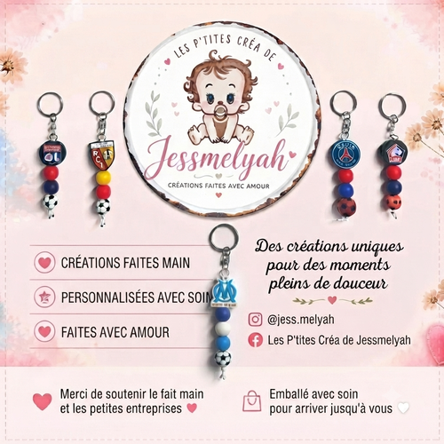 Porte cle supporter