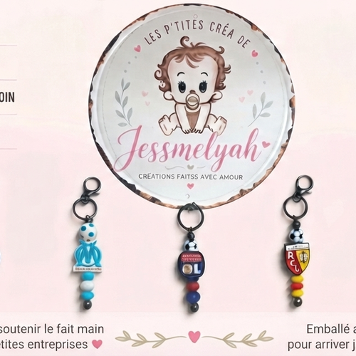 Porte cle foot