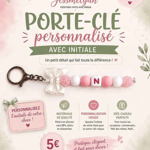 Porte clé initiale