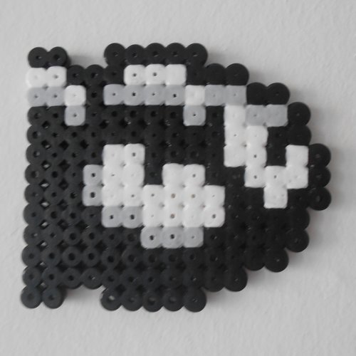 Mario - missile bullet bill ball décoration en perles à repasser hama -  pixel art - geek art - Un grand marché