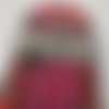 Dalek rouge de doctor who en perles à repasser hama - pixel art - geek art