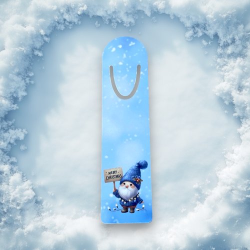 Marque page aluminium sapin gnome bonhomme de neige flocons de neige noël
