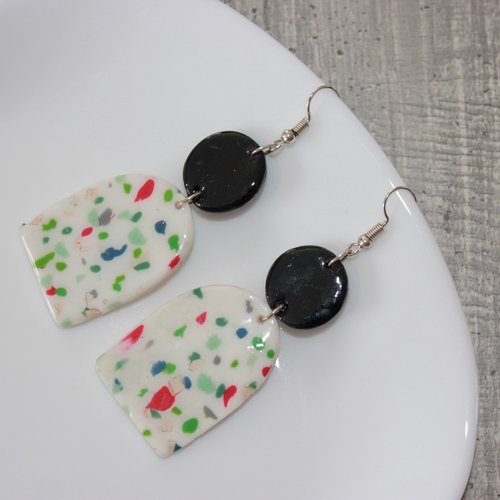 Boucles d'oreilles fedora