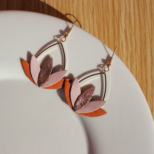 Boucles d'oreilles palmyre