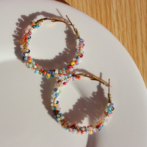 Boucles d'oreilles fiesta
