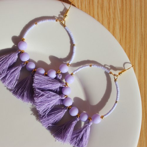 Boucles d'oreilles kamilah