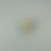 Bague chevalière jade jaune pâle ovale 14 mm