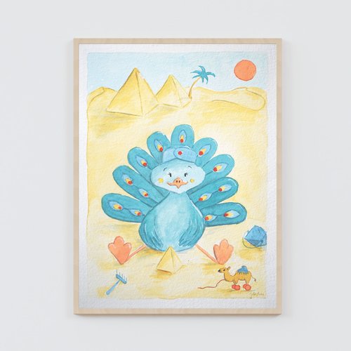 Des illustrations pour la chambre du petit dernier