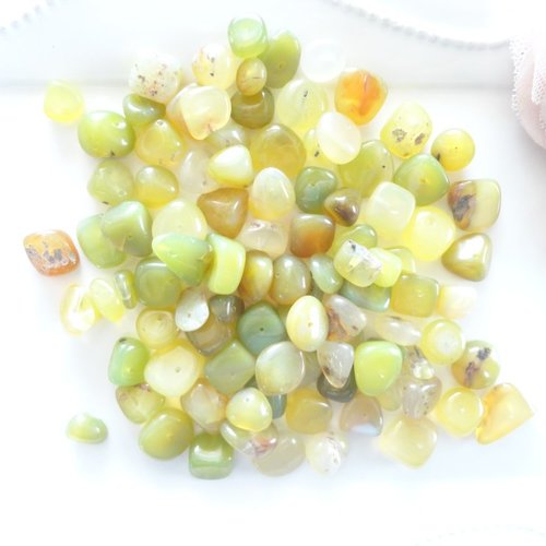 Perle nugget agate , vert kaki, kaune oprange x 10, pierre bijoux, diy, bijouterie