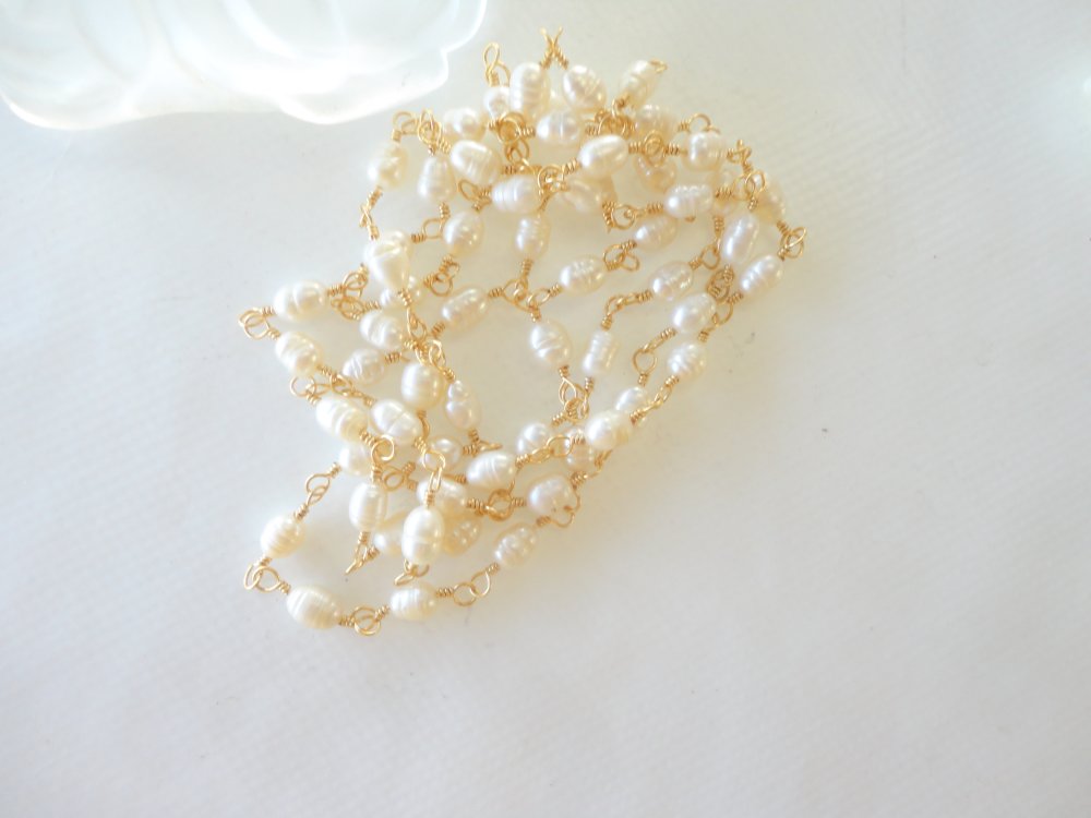 DIY Collier perles rondelles Heishi blanc et or et pendentif en plaqué or -  Perles & Co