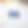 Sequin émail bleu, 10, perle losange, sequin losange, perle, émaillé, bleu marine, 16 mm