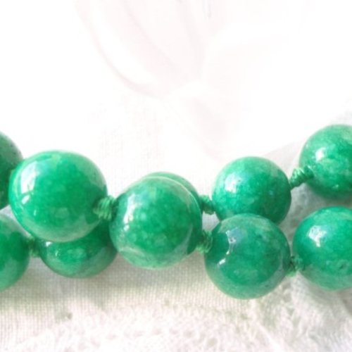 Émeraude naturelle ronde, 10 mm, x6, pierre fines, pierre précieuse, matériel, bijoux, création