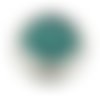 Sachet de 10g de microbilles en verre couleur turquoise