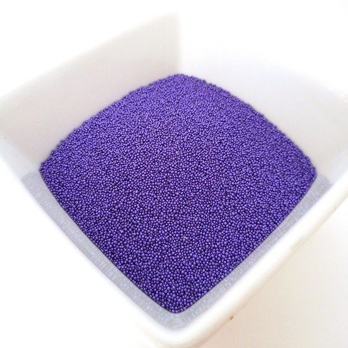 Sachet de 10g de microbilles de couleur violet