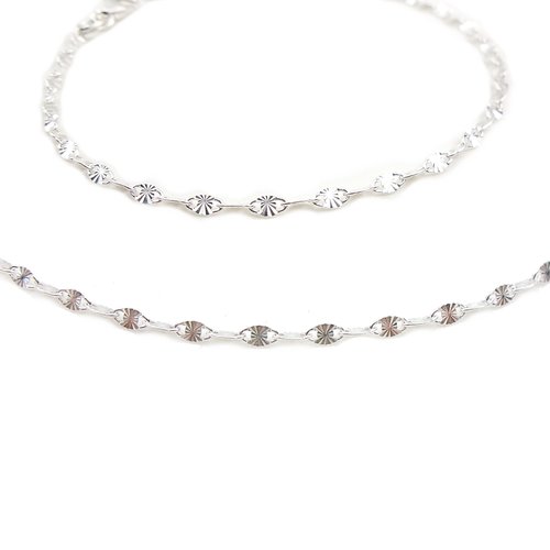 Parure soleil argent 925 – collier et bracelet assortis