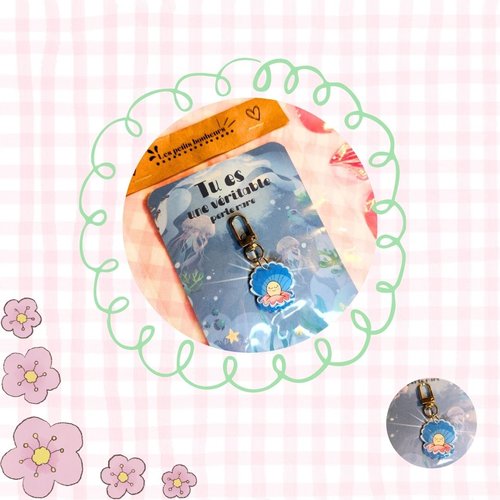 Carte petit bonheur "tu es une véritable perle rare"