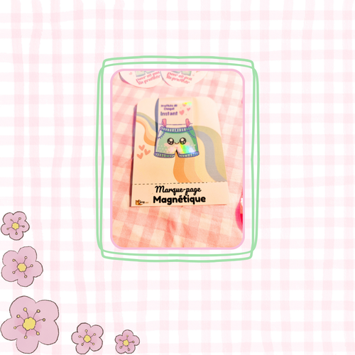 Marque page magnétique_la vie est trop short