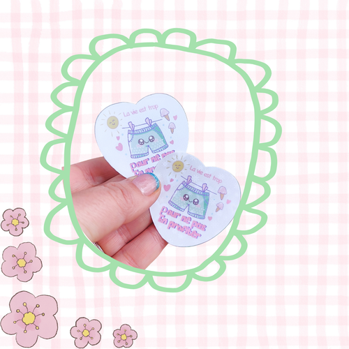 Stickers-la vie est trop short pour ne pas en profiter.