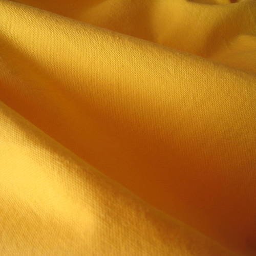 Tissu coton résistant jaune 50 x 132 cm