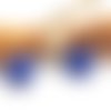 Clochette grelot pour hochet attache tétine mobile bleu 15 mm norme ce