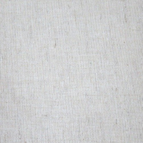 Tissu coton chiné beige  140 x 50 cm
