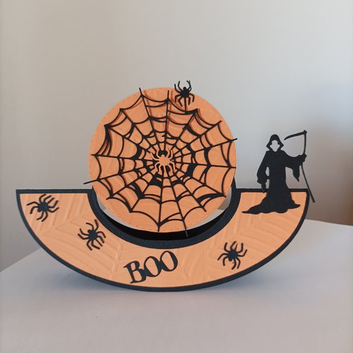 Carte culbuto halloween
